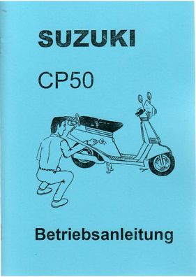 Bedienungsanleitung Suzuki CP 50 Motorroller