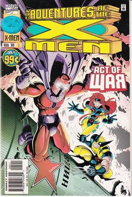 Adventures of the X-Men # 5 (Ben Herrera) (USA, 1996)