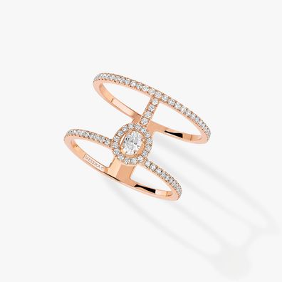 Messika - 05237 -pg - Glam'azone 2 Zeilen Pavé