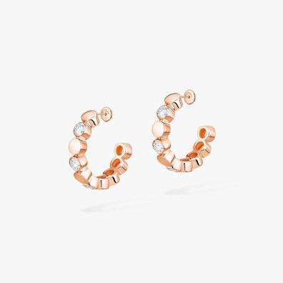 Messika - 13450 -pg - d -Vibes Mini -Hoop -Ohrringe