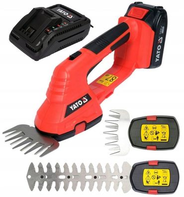 Akku Gras- und Heckenschere 18 (1x Akku+Ladegerät)