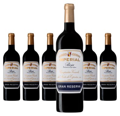 6 x CVNE Imperial Gran Reserva Rioja – 2017