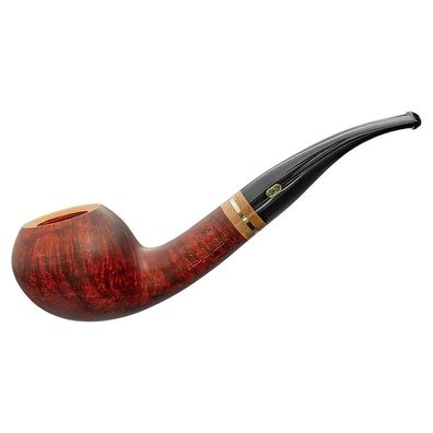 Chacom Pfeife Alpina F3, bordeaux / rotbraun, glatt, 9mm Filter