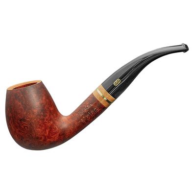 Chacom Pfeife Alpina 851, bordeaux / rotbraun, glatt, 9mm Filter