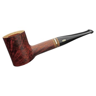 Chacom Pfeife Alpina 155, bordeaux / rotbraun, glatt, 9mm Filter
