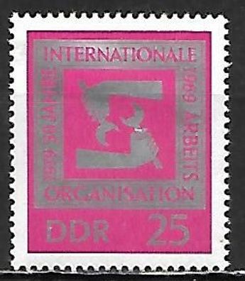 DDR postfrisch Michel Nummer 1518 mit Falz