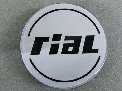 Original RIAL Nabenkappen N35 silber Nabenkappe N 35 Nabendeckel