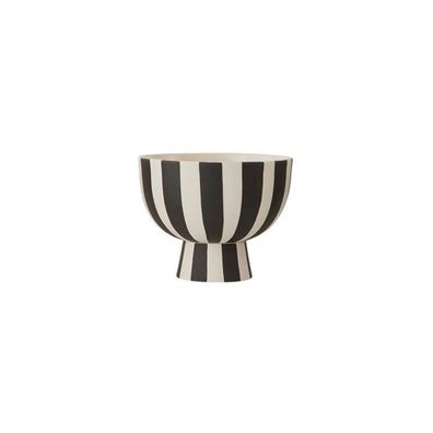 OYOY L300250 - Mini Bowl Toppu - Keramikschale im Streifen-Design - Kleine Dekoschale