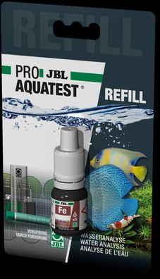JBL ProAquatest Fe Eisen Refill Nachfüller für den Wassertest Tröpfchentest