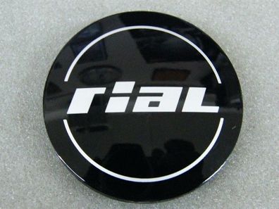 Original RIAL Nabenkappen N32 schwarz glänzend Nabenkappe N 32 Nabendeckel
