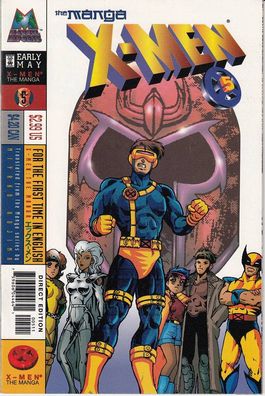 X-Men: The Manga # 5 (Hiroshi Higuchi) (USA, 1998)