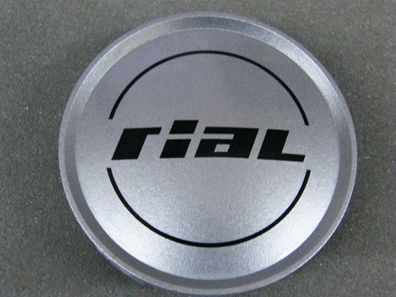 Original RIAL Nabenkappen N12 silber Nabenkappe N 12 Nabendeckel