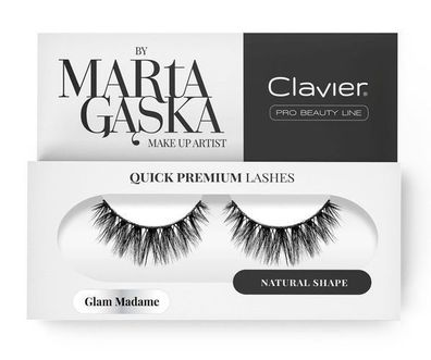 Glamouroese Wimpernstreifen - Madame 829