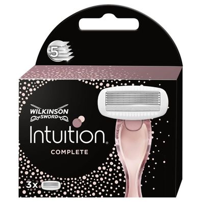 Wilkinson Sword Intuition Komplette Ersatz-Rasierklingen 3tlg