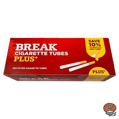 Break Plus Extra Filterhülsen 200 Stück