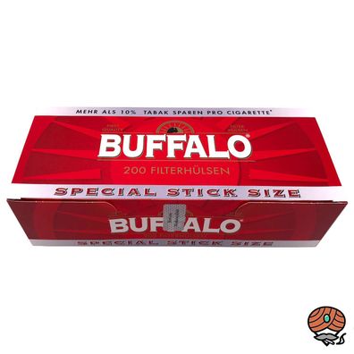 200 Buffalo Special Stick Size (Extra) Filterhülsen