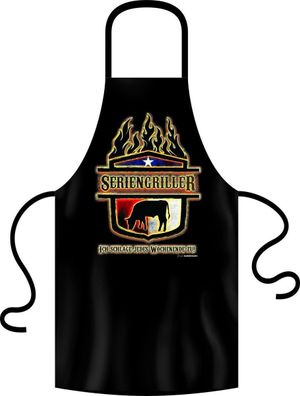 Grillschürze, Kochschürze, Küchenschürze, Seriengriller, Rahmenlos® 2949