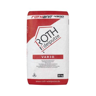 AKTION - Roth Edelputze 4310 Vario leicht 30kg mit 1,0 mm Marmorkorn MHD: 10/25