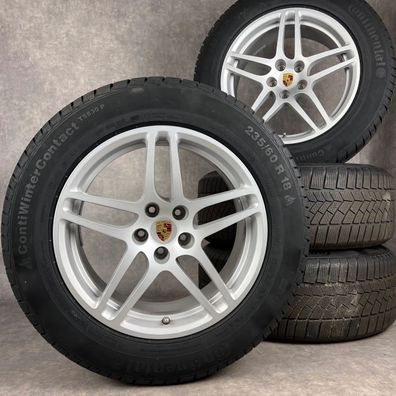 Winterräder Porsche Macan I + II 18" Original Macan S Conti TS 830P 95B044641B