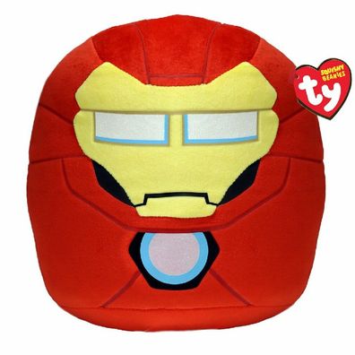 Ty 39351 - Marvel - Iron Man - Squishy Beanie - Plüschkissen 35 cm