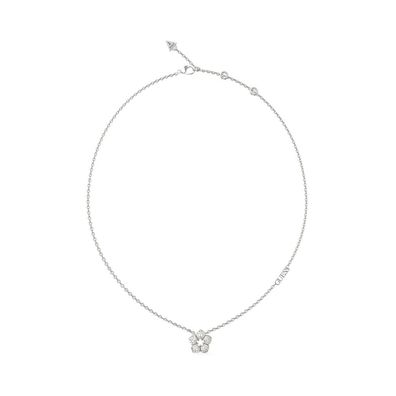 Schöne glänzende Winterblume Stahlkette JUBN04466JWRHT/U