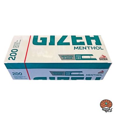 Gizeh Menthol King Size Filterhülsen 200 Stück