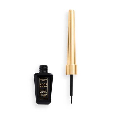 Liquid Eyeliner Revolution Pro Rockstar Matte Black, 4 ml