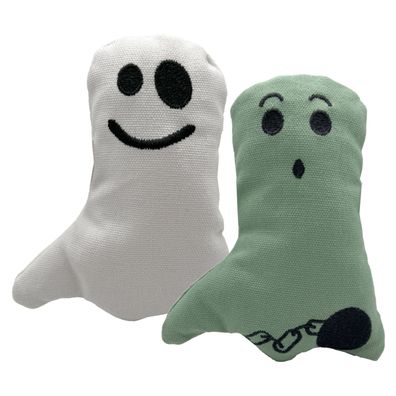 Aumüller Hundespielzeug Geist, grün & weiß - Spielzeug für Hunde mit dezentem