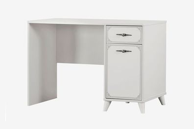 Schreibtisch Pearl in Weiß