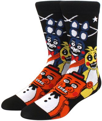Five Nights at Freddy´s Schwarze Socken - Gaming