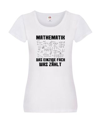 Mathematik | Lehrer | Lehrerin | kollege Damen Shirt Weiß
