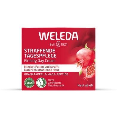 Weleda Gesichtscreme straffend Granatapfel & Maca-Peptide, 40 ml