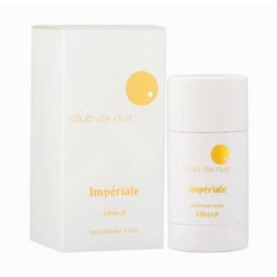 Club De Nuit White Imperiale - tuhý Deodorant - Volumen: 75 g
