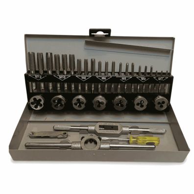 Gewindeschneid Satz 32 teilig metrisch aus HSS Stahl