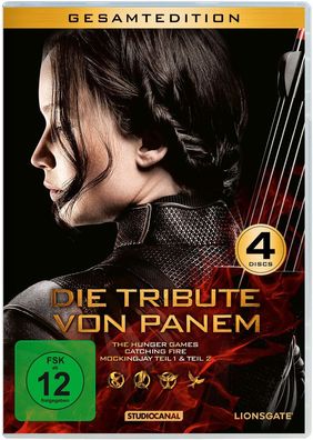 Tribute von Panem Gesamtedition (DVD) 4Disc Min: 528/DD5.1/W