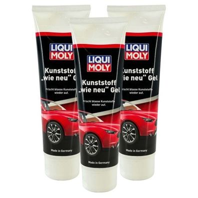 Liqui Moly Kunststoff »Wie neu« Gel 3x250 ML