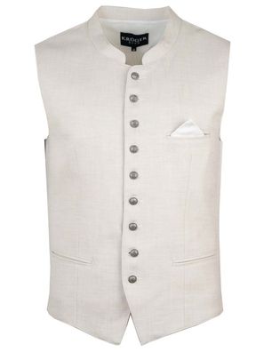 Trachtenweste Quentin ecru