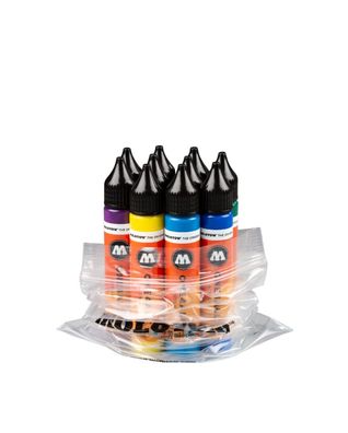 Molotow ONE4ALL Refill Starter-Kit, 10 x 30ml