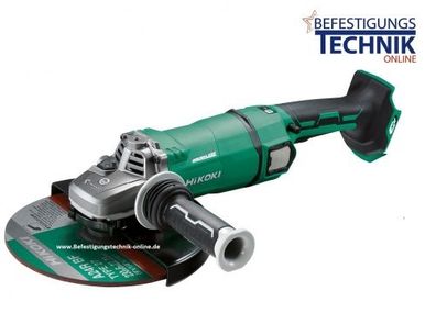 HiKoki 36V Multi Volt Akku Winkelschleifer 230mm G3623DA Basic im Koffer