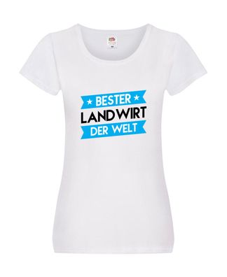 Bester Landwirt | Bauer | Landwirtschaft Damen Shirt Weiß