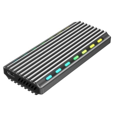gembird USB 3.1-Gehäuse für M.2 NVMe-Laufwerke, Aluminium