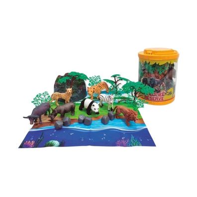 Playset 22 x 17 cm tiere