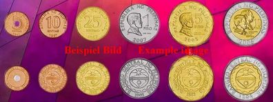 Philippinen / Philippines KMS. 1995-2017 Unc 6 Münzen 6495#