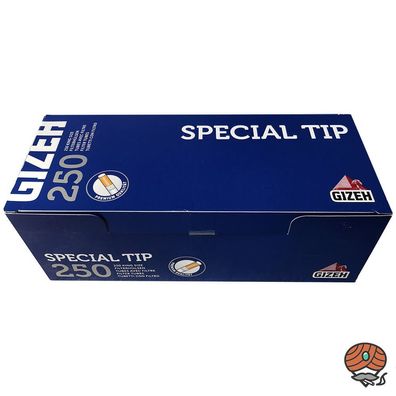 Gizeh Special Tip King Size Filterhülsen 1 Pack à 250 Stück