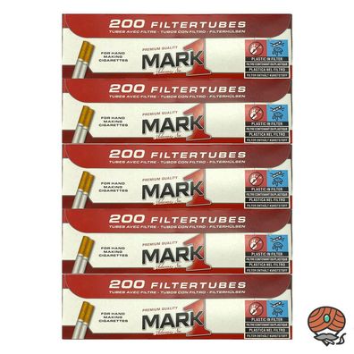 1000 Mark Adams No. 1 / Mark1 King Size Filterhülsen (5x 200 Stück)