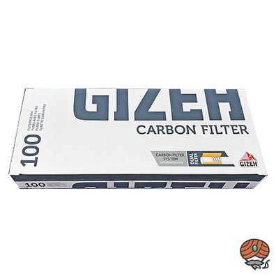 Gizeh Carbon 100 Filter Filterhülsen / Zigarettenhülsen / Hülsen Aktivkohle