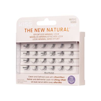 KISS Künstliche Wimpern The New Natural Trio Lash, 24 St