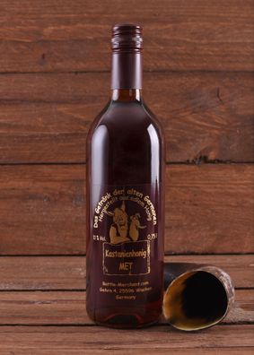 6x Met mit Kastanienhonig, 0,75l Flasche, 11% Vol