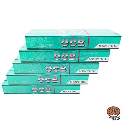 500 OCB Menthol Hülsen Zigarettenhülsen - Filterhülsen