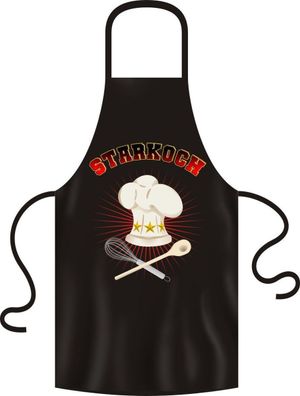 Grillschürze, Kochschürze, Küchenschürze, Starkoch, Rahmenlos® 2927